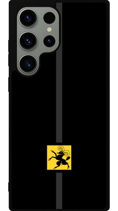 Samsung Galaxy S23 Ultra Case Hülle - Silikon schwarz Kanton SH schwarz