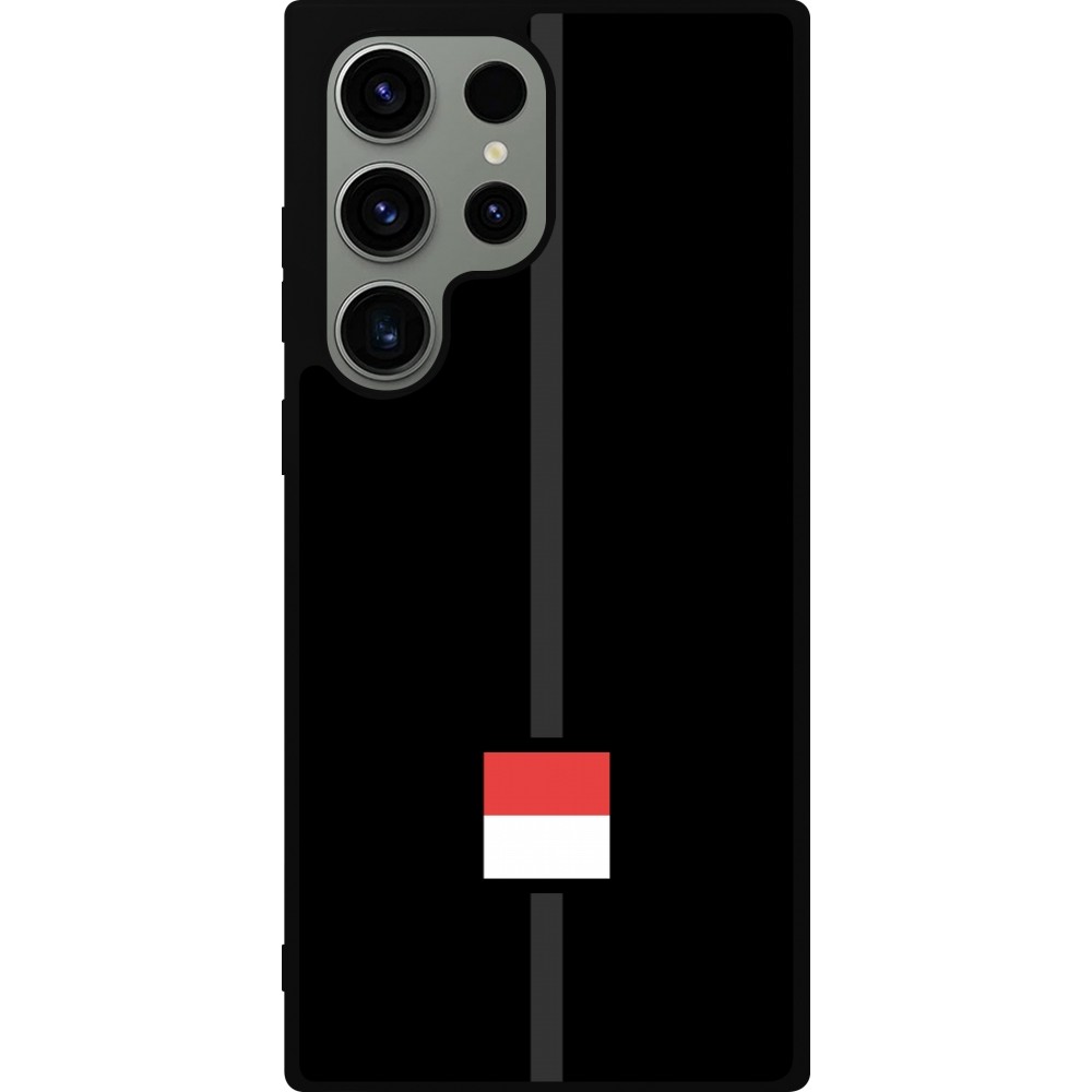 Samsung Galaxy S23 Ultra Case Hülle - Silikon schwarz Kanton SO schwarz