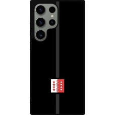 Samsung Galaxy S23 Ultra Case Hülle - Silikon schwarz Kanton VS schwarz