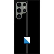 Coque Samsung Galaxy S23 Ultra - Silicone rigide noir Canton ZH noir