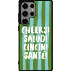 Samsung Galaxy S23 Ultra Case Hülle - Silikon schwarz Cheers 2026