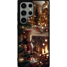Coque Samsung Galaxy S23 Ultra - Silicone rigide noir Christmas 25 Xmas Nutcracker