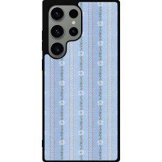 Coque Samsung Galaxy S23 Ultra - Silicone rigide noir Edelweiss