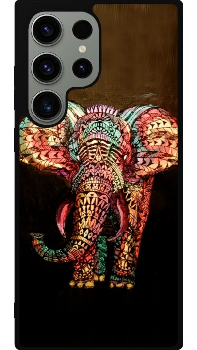 Samsung Galaxy S23 Ultra Case Hülle - Silikon schwarz Elephant 02