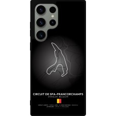 Coque Samsung Galaxy S23 Ultra - Silicone rigide noir F1 Track 2025 Belgium