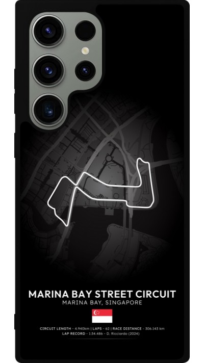 Coque Samsung Galaxy S23 Ultra - Silicone rigide noir F1 Track 2025 Singapore