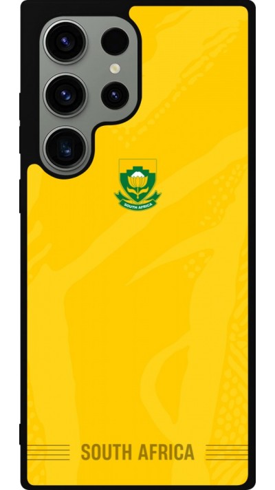Samsung Galaxy S23 Ultra Case Hülle - Silikon schwarz Südafrika 2026 personalisierbares Fussballtrikot