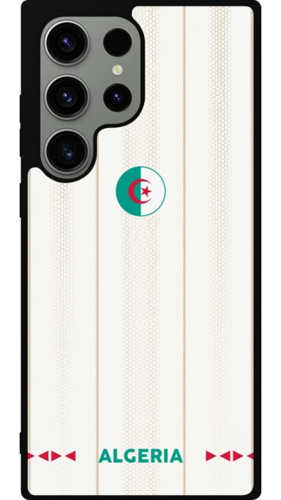 Samsung Galaxy S23 Ultra Case Hülle - Silikon schwarz Algerien 2026 personalisierbares Fussballtrikot