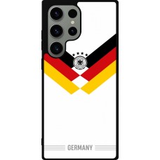 Coque Samsung Galaxy S23 Ultra - Silicone rigide noir Maillot de football Allemagne 2026 personnalisable
