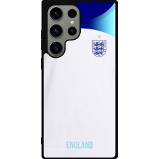 Samsung Galaxy S23 Ultra Case Hülle - Silikon schwarz England 2022 personalisierbares Fußballtrikot