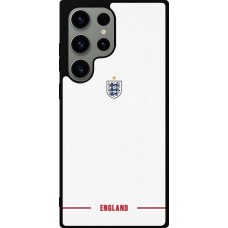 Coque Samsung Galaxy S23 Ultra - Silicone rigide noir Maillot de football Angleterre 2026 personnalisable
