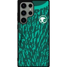 Samsung Galaxy S23 Ultra Case Hülle - Silikon schwarz Saudi-Arabien 2022 personalisierbares Fussballtrikot