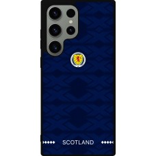 Coque Samsung Galaxy S23 Ultra - Silicone rigide noir Maillot de football Ecosse 2026 personnalisable