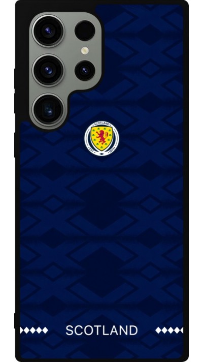 Samsung Galaxy S23 Ultra Case Hülle - Silikon schwarz Schottland 2026 personalisierbares Fussballtrikot