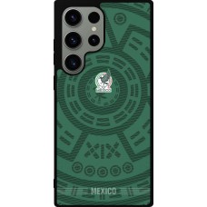 Coque Samsung Galaxy S23 Ultra - Silicone rigide noir Maillot de football Mexique 2026 personnalisable