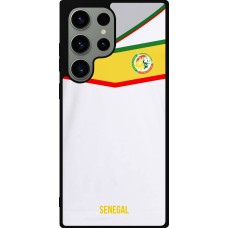 Samsung Galaxy S23 Ultra Case Hülle - Silikon schwarz Senegal 2022 personalisierbares Fußballtrikot