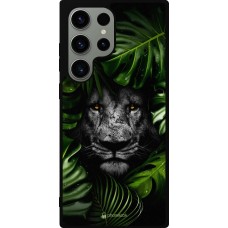 Coque Samsung Galaxy S23 Ultra - Silicone rigide noir Forest Lion