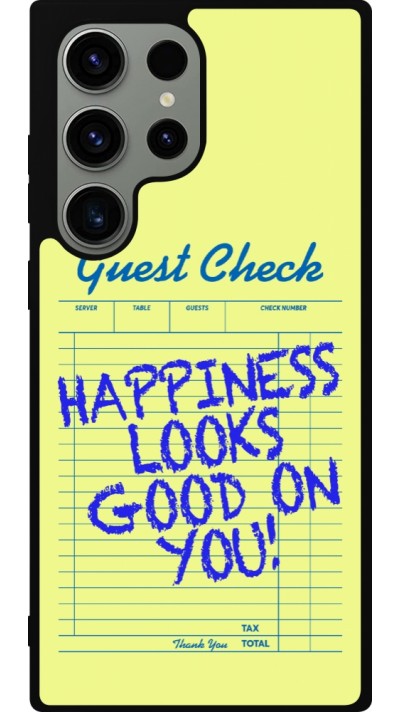 Samsung Galaxy S23 Ultra Case Hülle - Silikon schwarz Guest check 2026