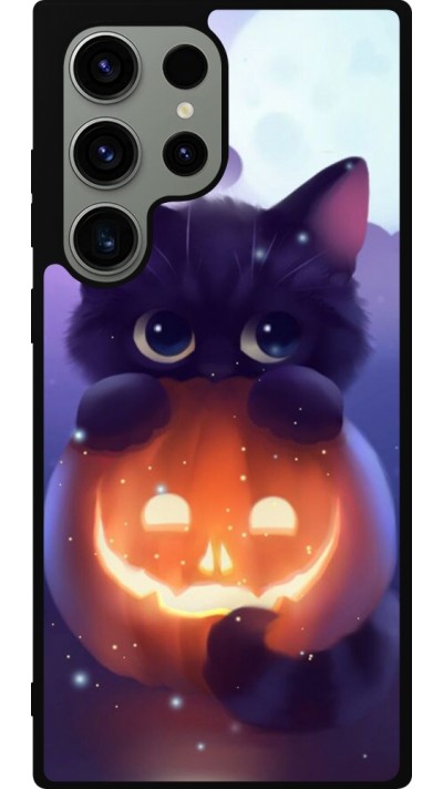 Coque Samsung Galaxy S23 Ultra - Silicone rigide noir Halloween 17 15