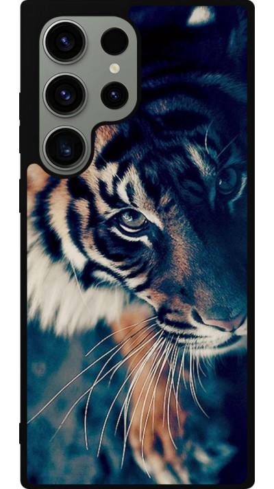 Samsung Galaxy S23 Ultra Case Hülle - Silikon schwarz Incredible Lion