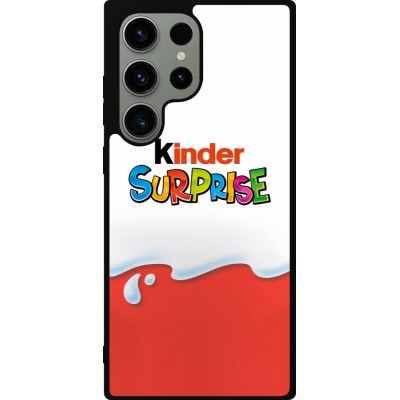 Coque Samsung Galaxy S23 Ultra - Silicone rigide noir Kinder Surprise