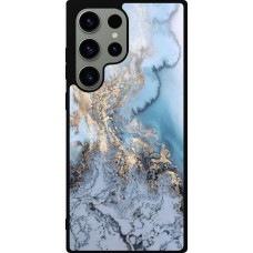 Coque Samsung Galaxy S23 Ultra - Silicone rigide noir Marble 04