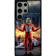 Samsung Galaxy S23 Ultra Case Hülle - Silikon schwarz Senna The King of Rain
