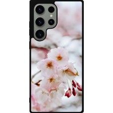 Coque Samsung Galaxy S23 Ultra - Silicone rigide noir Cherry tree Spring 2026