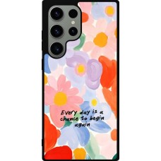 Coque Samsung Galaxy S23 Ultra - Silicone rigide noir Every day is a chance Spring 2026