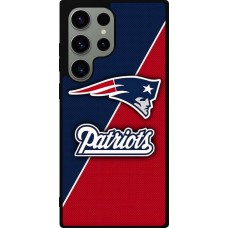 Samsung Galaxy S23 Ultra Case Hülle - Silikon schwarz Super Bowl 26 Patriots 1