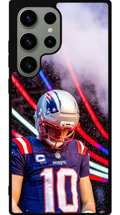 Samsung Galaxy S23 Ultra Case Hülle - Silikon schwarz Super Bowl 26 Patriots 3