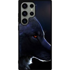 Samsung Galaxy S23 Ultra Case Hülle - Silikon schwarz Wolf Shape