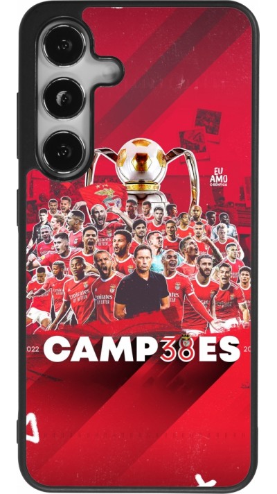 Samsung Galaxy S24 Case Hülle - Silikon schwarz Benfica Campeoes 2023