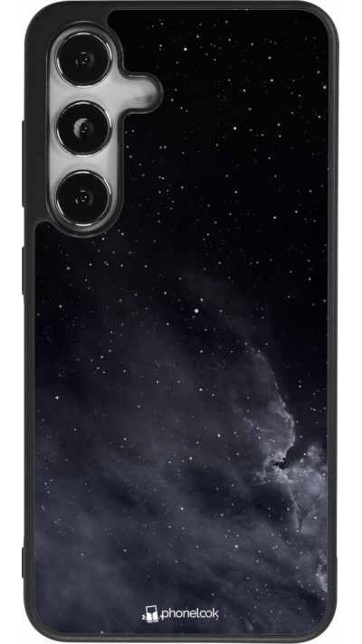 Samsung Galaxy S24 Case Hülle - Silikon schwarz Black Sky Clouds