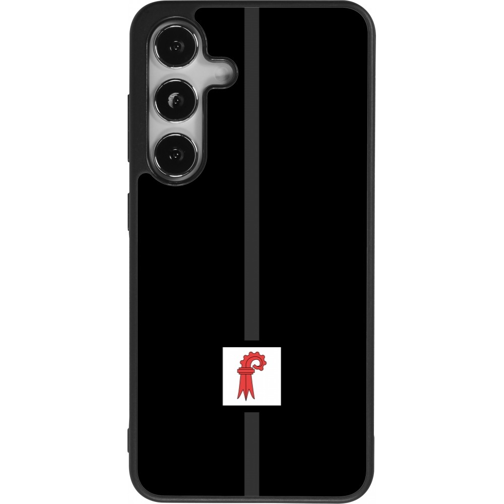 Samsung Galaxy S24 Case Hülle - Silikon schwarz Kanton BL schwarz