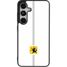 Samsung Galaxy S24 Case Hülle - Silikon schwarz Kanton SH weiss