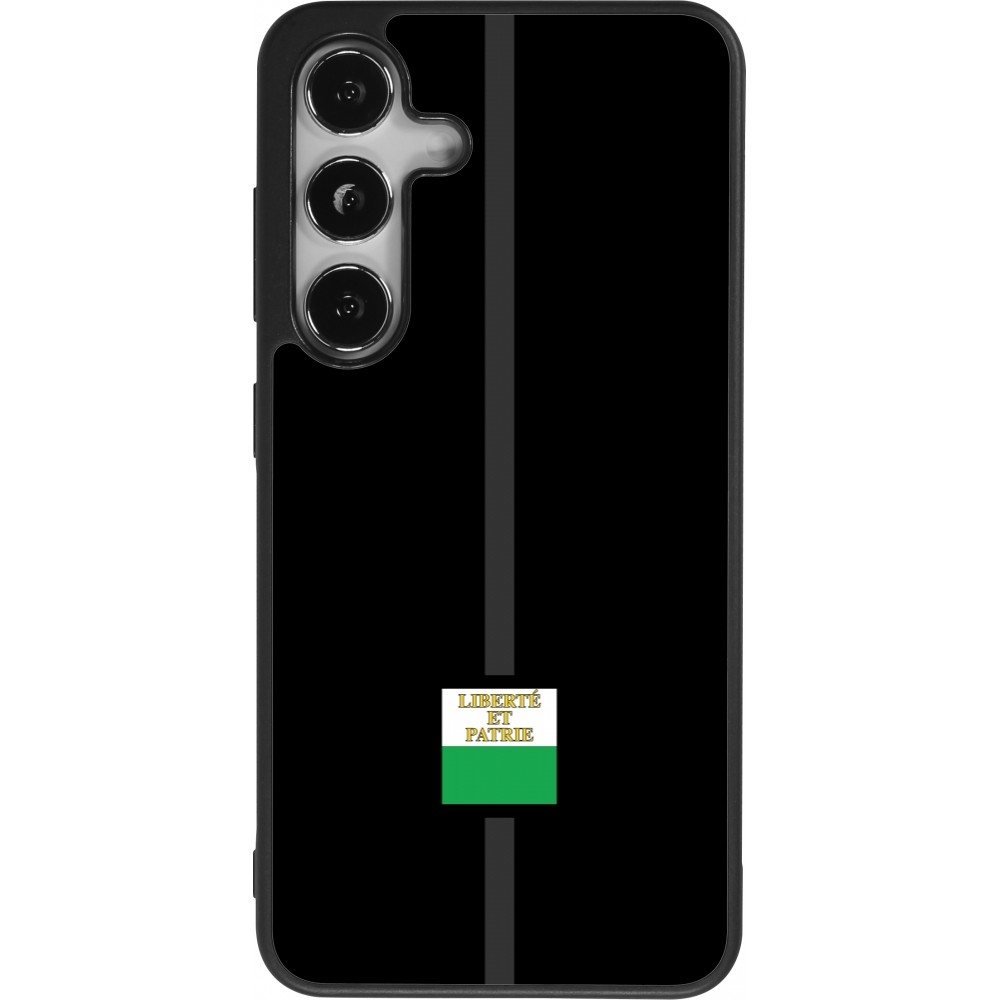 Samsung Galaxy S24 Case Hülle - Silikon schwarz Kanton VD schwarz