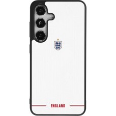 Coque Samsung Galaxy S24 - Silicone rigide noir Maillot de football Angleterre 2026 personnalisable