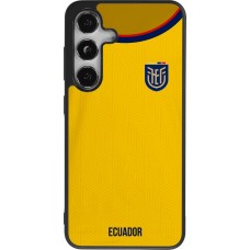 Samsung Galaxy S24 Case Hülle - Silikon schwarz Ecuador 2022 Fußballtrikot