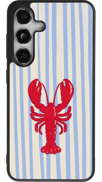 Samsung Galaxy S24 Case Hülle - Silikon schwarz Red lobster 2026