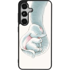 Samsung Galaxy S24 Case Hülle - Silikon schwarz Mom 1903