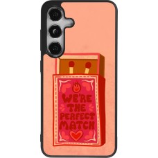 Samsung Galaxy S24 Case Hülle - Silikon schwarz Saint Valentines Day 26 Perfect Match