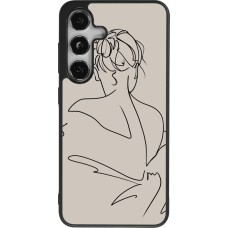 Coque Samsung Galaxy S24 - Silicone rigide noir Salnikova 05