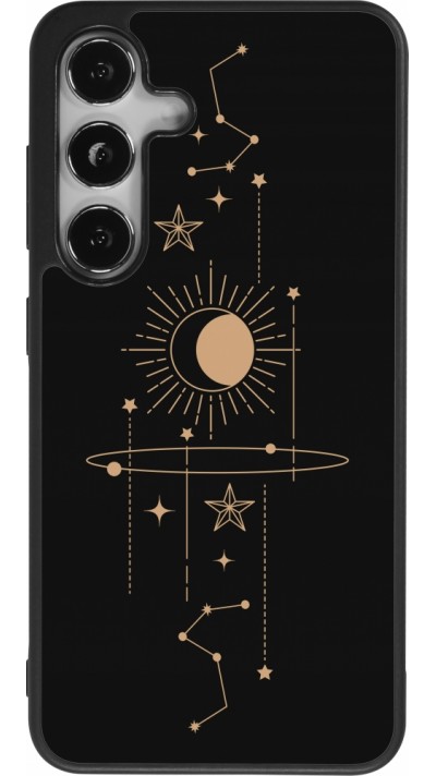 Coque Samsung Galaxy S24 - Silicone rigide noir Spring 23 astro