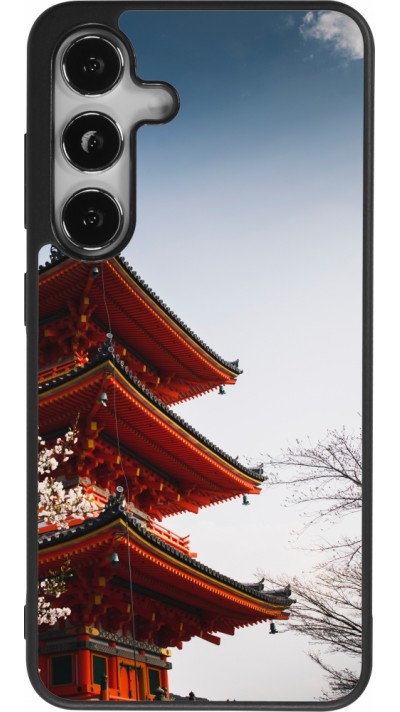 Samsung Galaxy S24 Case Hülle - Silikon schwarz Spring 23 Japan