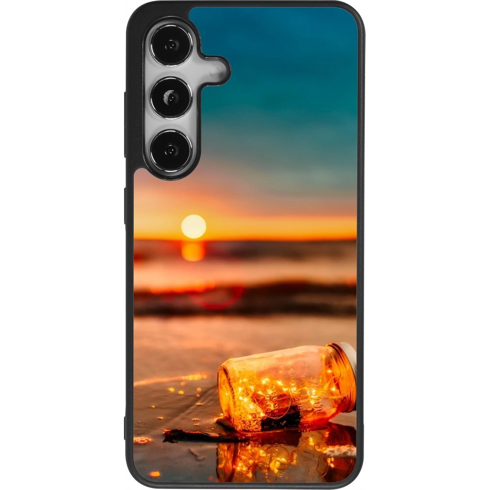 Coque Samsung Galaxy S24 - Silicone rigide noir Summer 2021 16