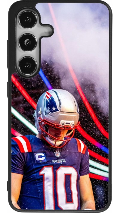 Samsung Galaxy S24 Case Hülle - Silikon schwarz Super Bowl 26 Patriots 3