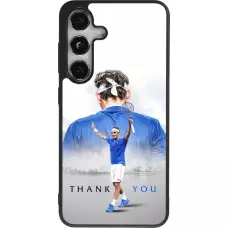 Coque Samsung Galaxy S24 - Silicone rigide noir Thank you Roger