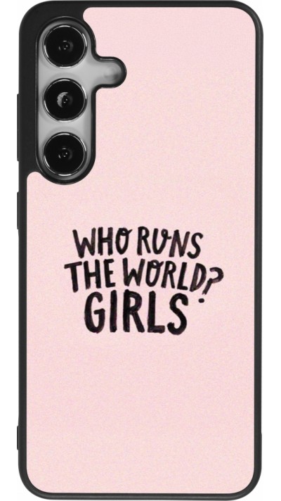Samsung Galaxy S24 Case Hülle - Silikon schwarz Womens day 2026 3