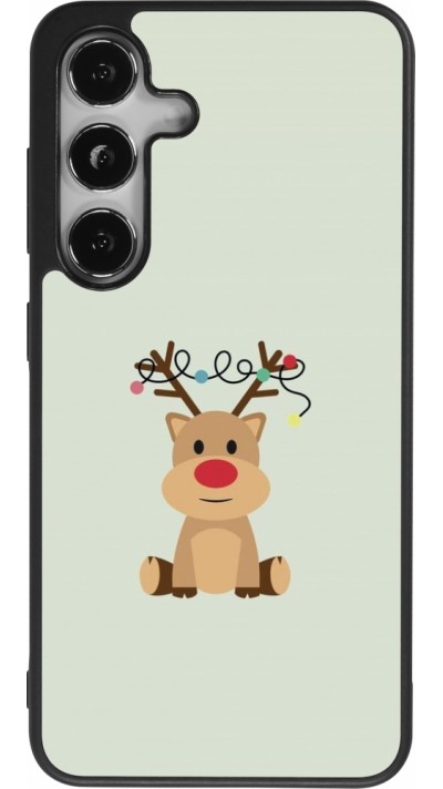 Samsung Galaxy S24 Case Hülle - Silikon schwarz Christmas 22 baby reindeer